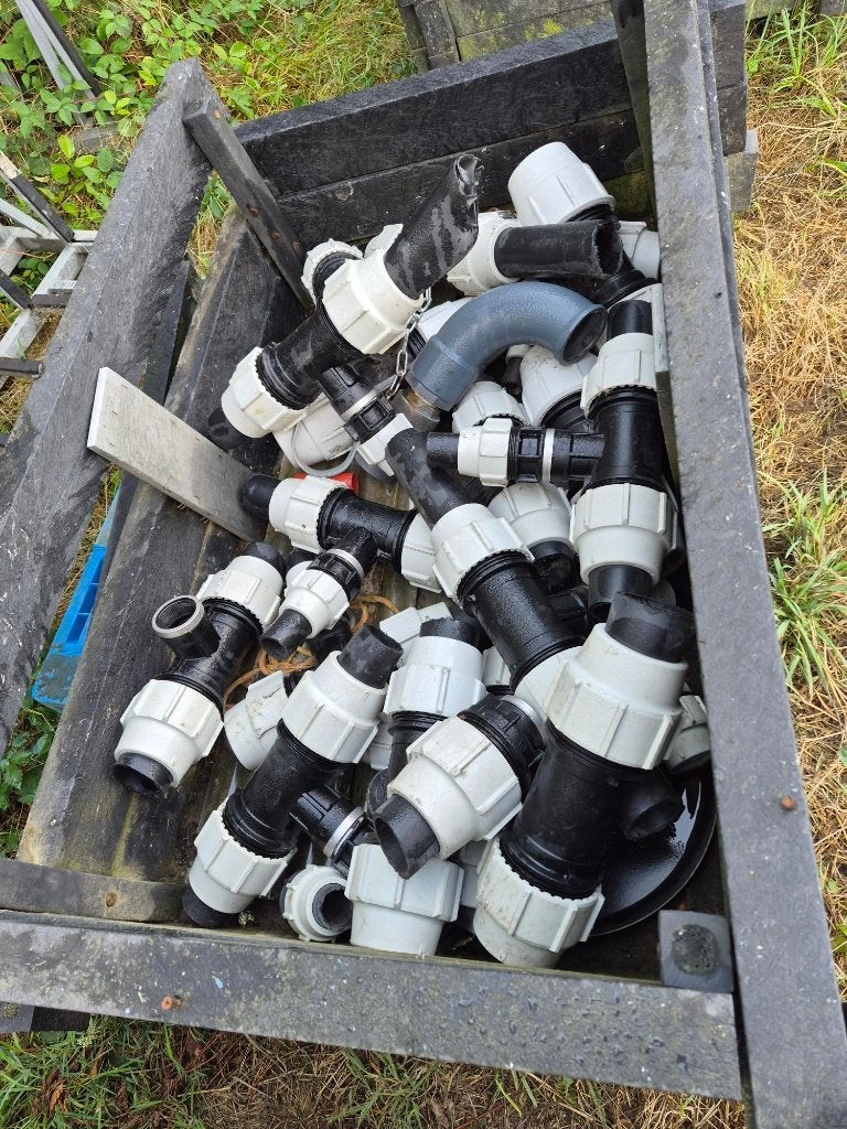 PVC buizen met hulpstukken, Ophalen, Bochten, Gebruikt, Pvc