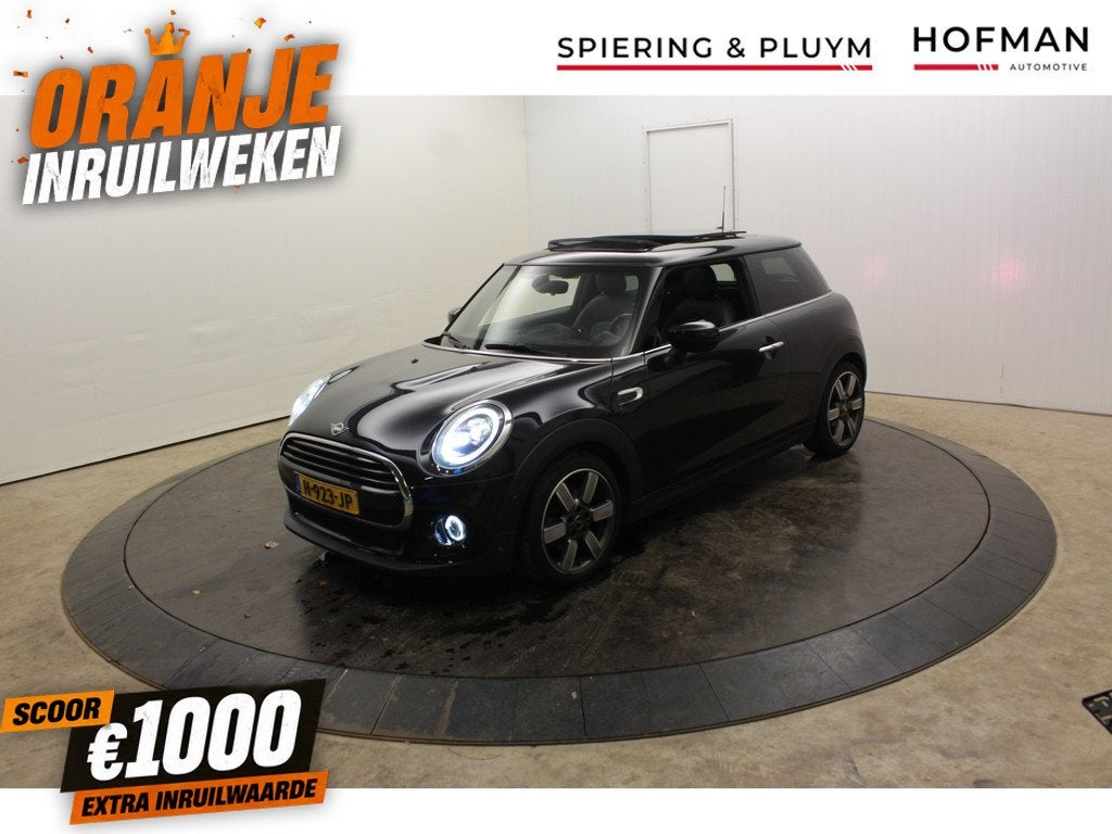 MINI Mini 1.5 Cooper 60 Years Edition Panodak Vol Leder Harm, Auto's, Mini, 136 pk, Gebruikt, Met garantie (alle), 49 €/maand