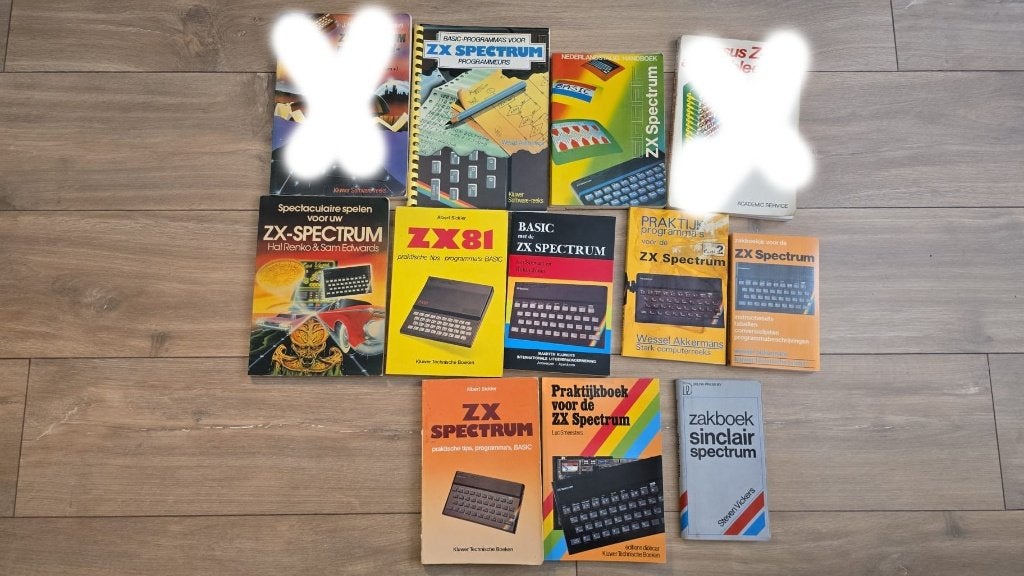 Diverse ZX Spectrum boeken, Computers en Software, Vintage Computers, Ophalen of Verzenden, Sinclair
