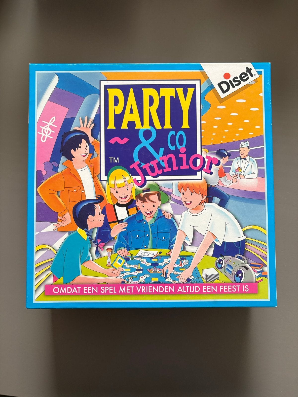 Party & Co Junior Bordspel - Compleet en in goede staat, Drie of vier spelers, Verzenden, Gebruikt