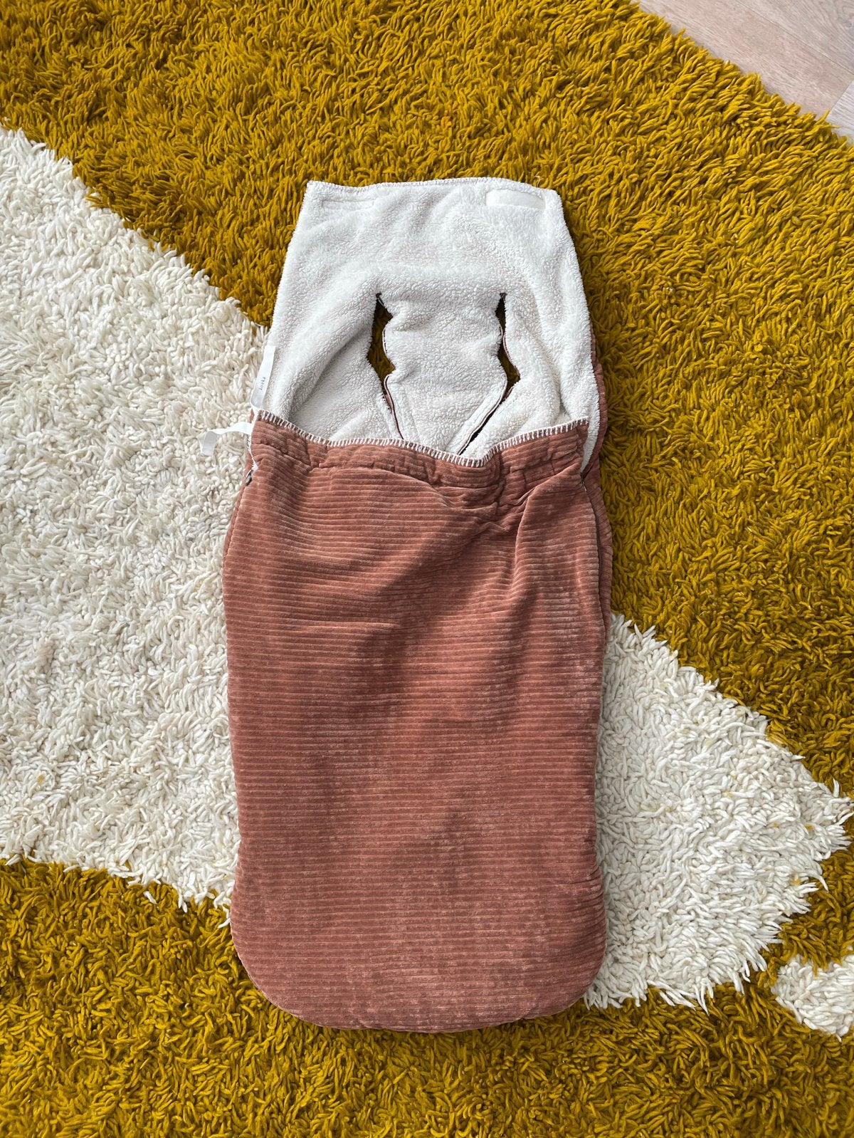 Koeka Voetenzak Rib - Bruin Zand kleur, Koeka, Ophalen of Verzenden, Zo goed als nieuw, Voetenzak