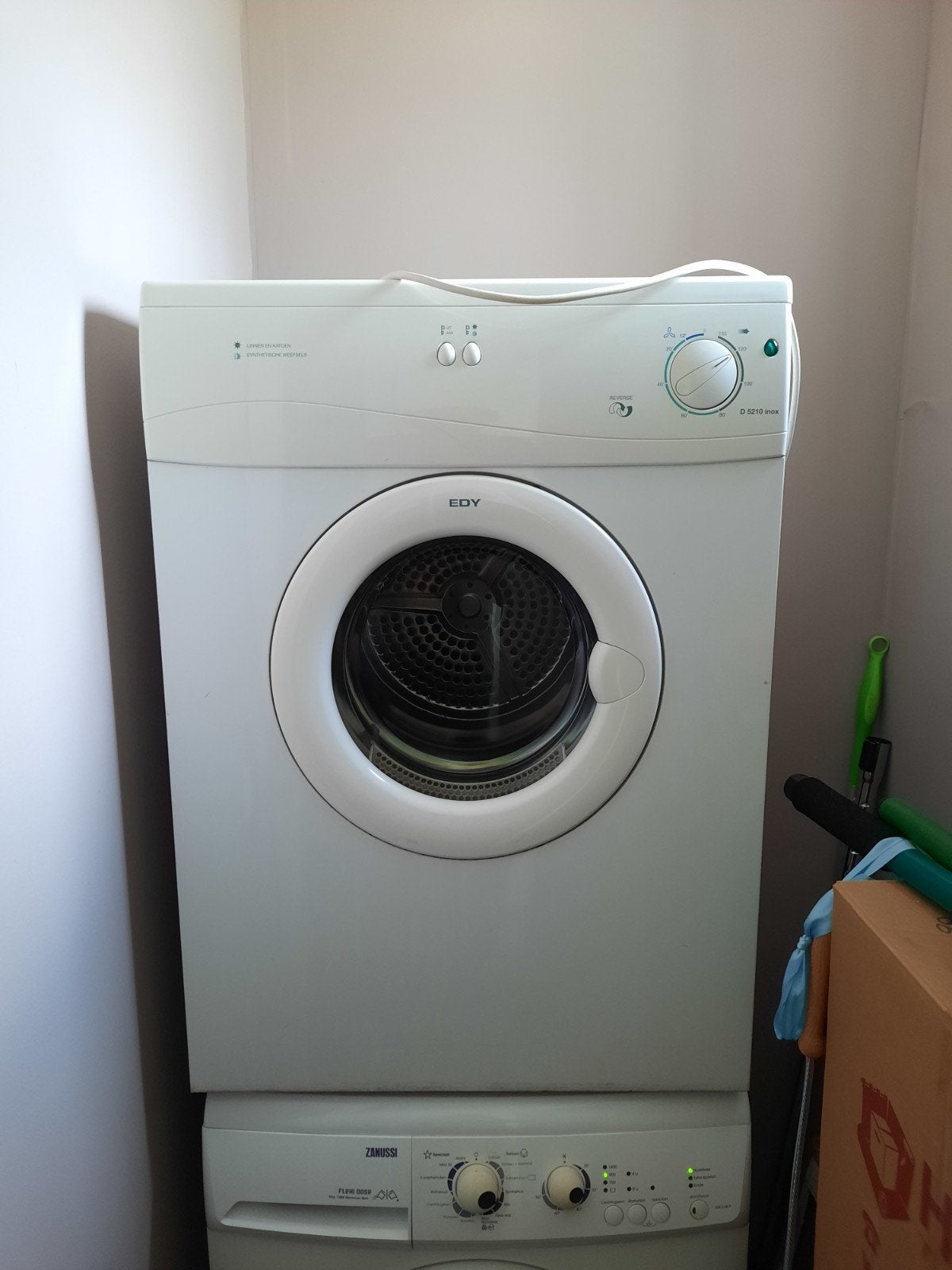 Wasdroger, Ophalen, Gebruikt, Condens, 85 tot 90 cm