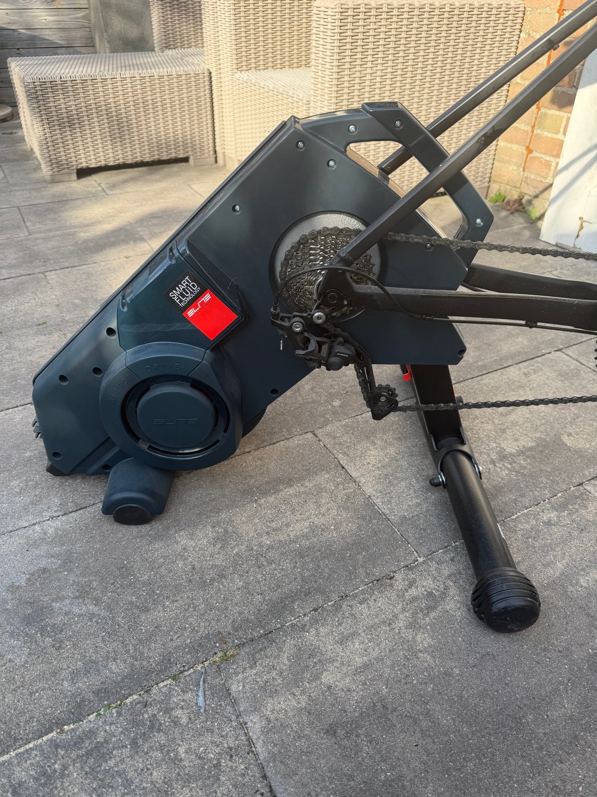 Elite Smart Fluid fietstrainer, Ophalen, Gebruikt
