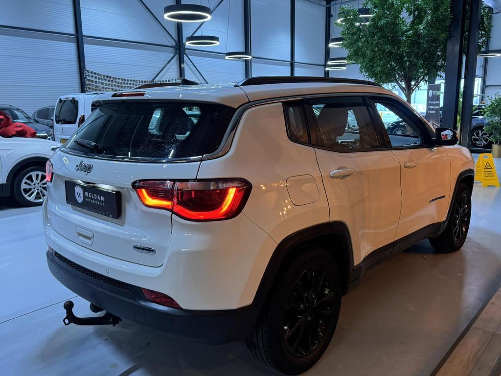 Jeep Compass 1.4 MultiAir Longitude NAP Garantie Trekhaak Ca, Auto's, Jeep, Voorwielaandrijving, 450 kg, Gebruikt, Leder en Stof