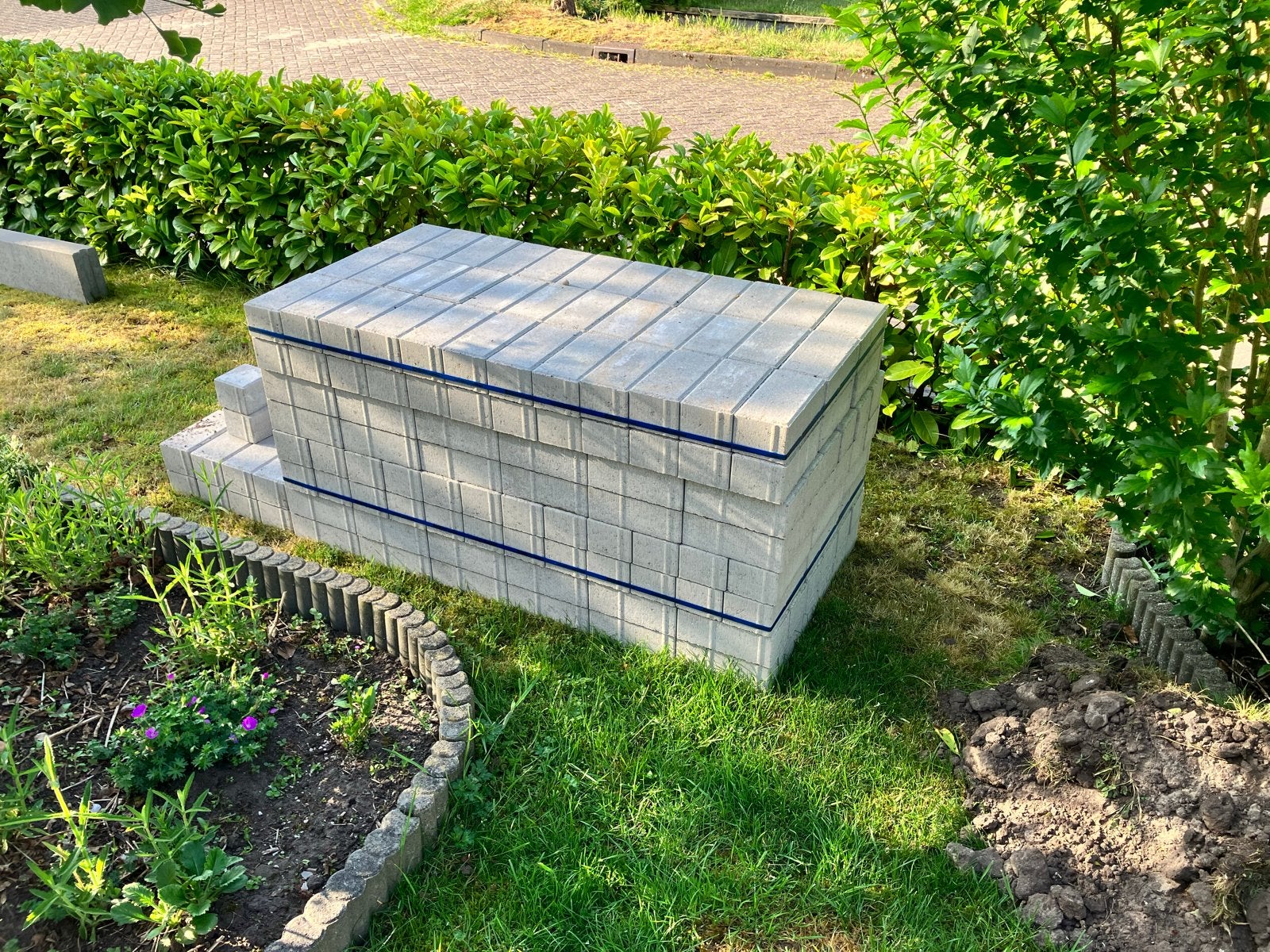 Nieuwe grijze kijlstra klinkers 6,5m2, Tuin en Terras, Ophalen, Gebruikt, Beton, Klinkers