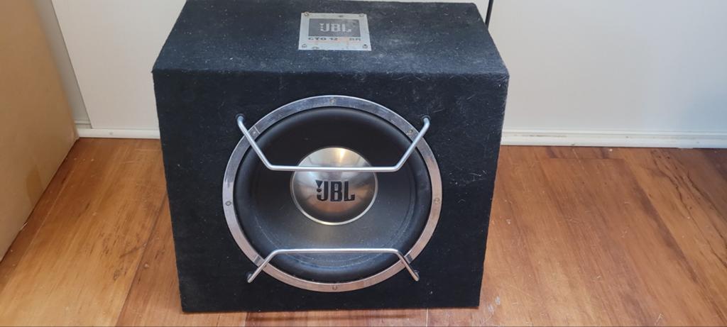JBL Basbox GTO1260BR - Krachtige Subwoofer voor Auto, Audio, Tv en Foto, Luidsprekers, Gebruikt, Subwoofer, JBL, Ophalen of Verzenden