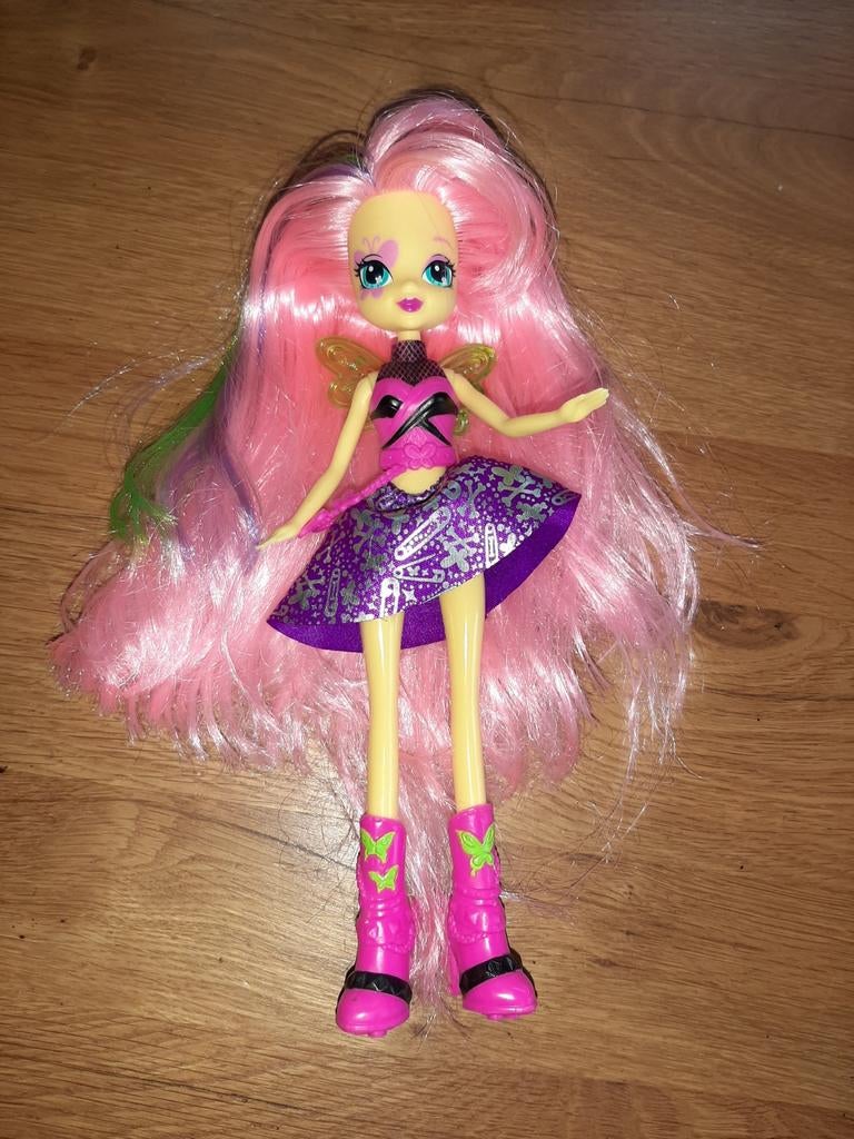 My little pony equestria girls rainbow rocks fluttersh pop, Ophalen of Verzenden, Zo goed als nieuw