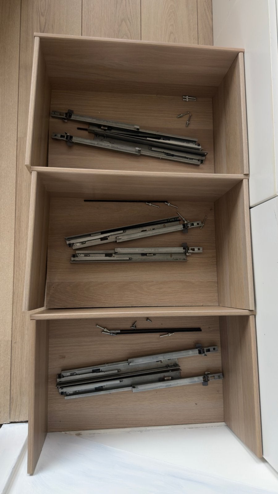 3 lades voor ikea besta meubel- prijs per stuk!, Ophalen, Minder dan 50 cm, Zo goed als nieuw, 3 of 4 laden