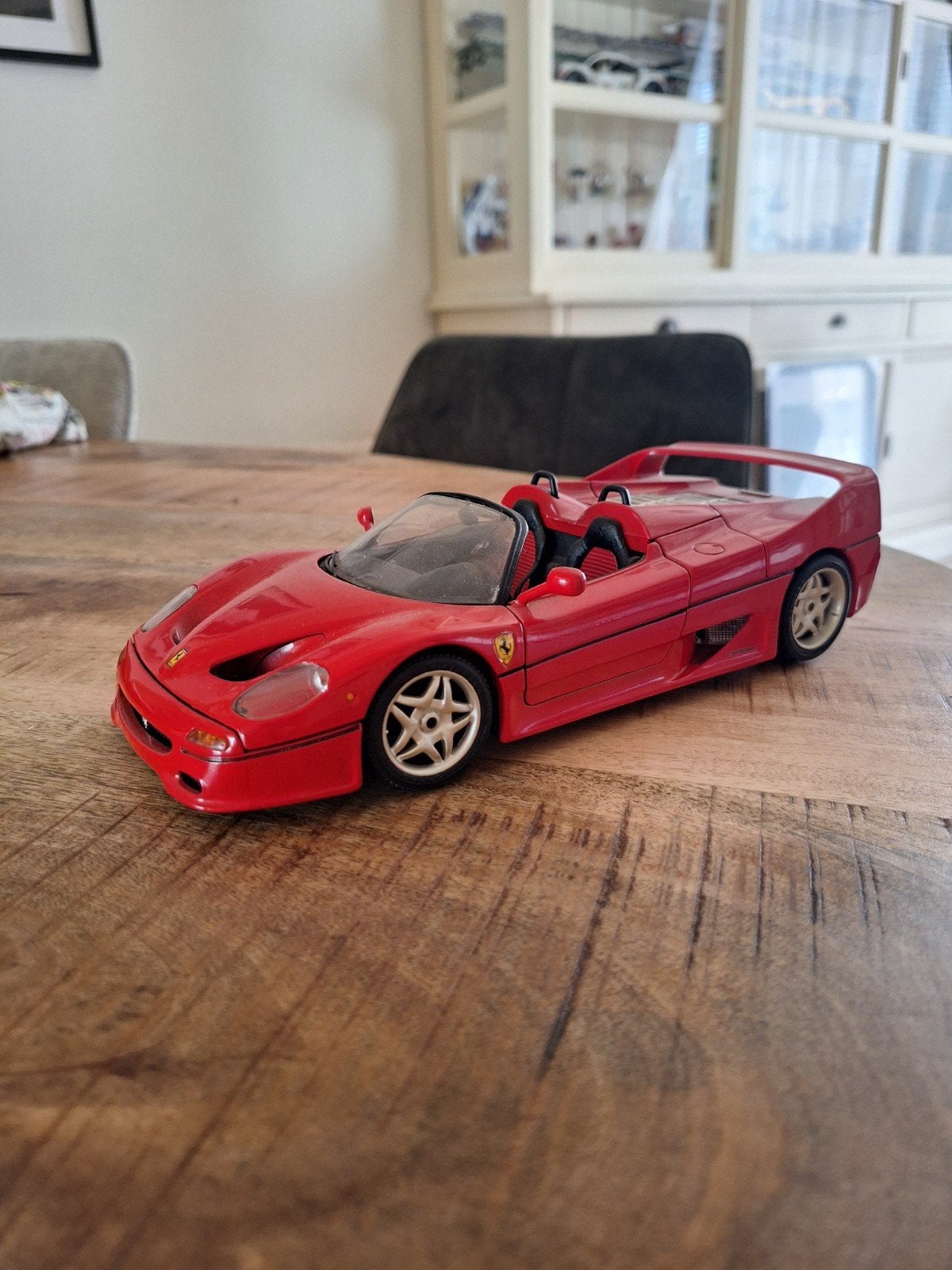 Ferrari F50, Ophalen of Verzenden, Zo goed als nieuw, Bburago