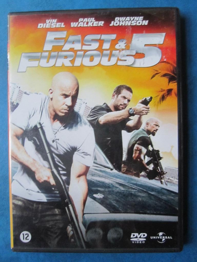 Fast & Furious 5 (2011), Vanaf 12 jaar, Ophalen of Verzenden, Zo goed als nieuw, Actie