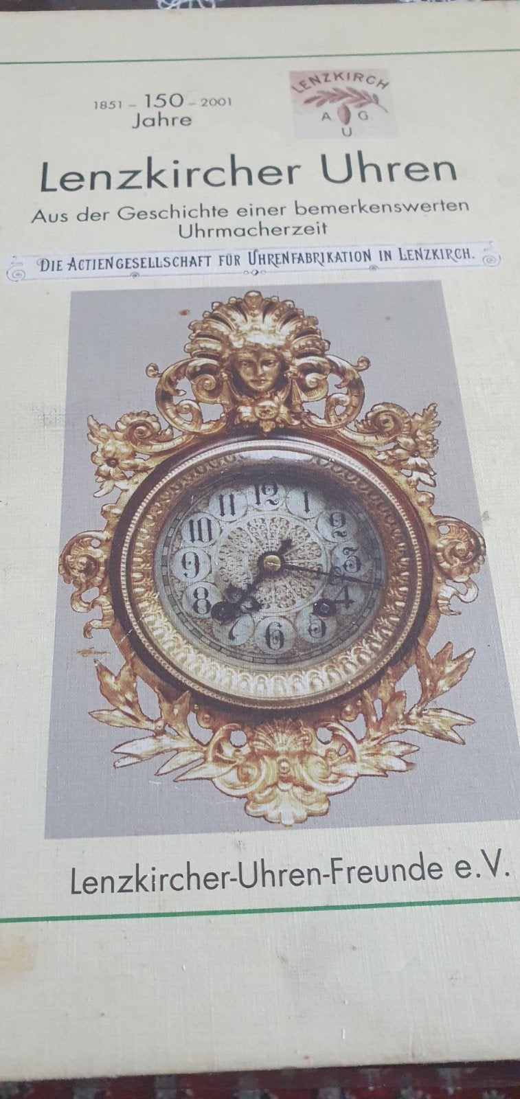 jubeleum boek lenzkirch klokken, Ophalen