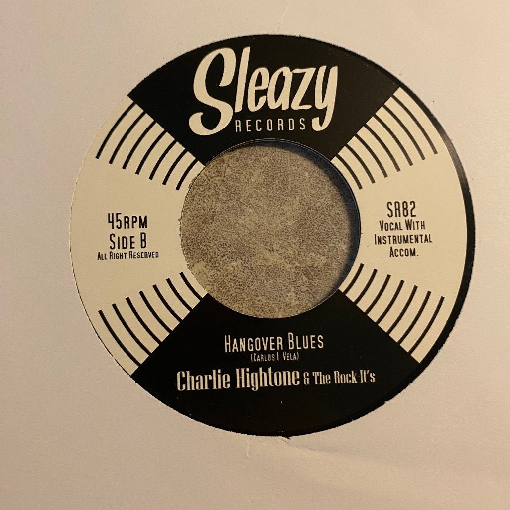 Rockabilly: Charlie Hightone: Hangover Blues, Overige genres, 7 inch, Ophalen of Verzenden, Zo goed als nieuw