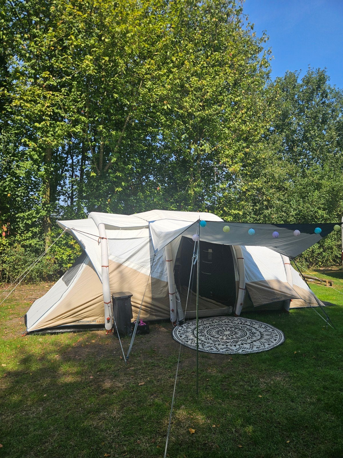 Decathlon Air Tent 6.3 AirSeconds. incl. Koelkast & Keuken, Ophalen, Gebruikt, Tot en met 6