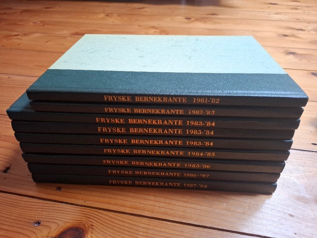 Fryske bernekrante 1981-1988 ingebonden, Ophalen, Gelezen, Krant