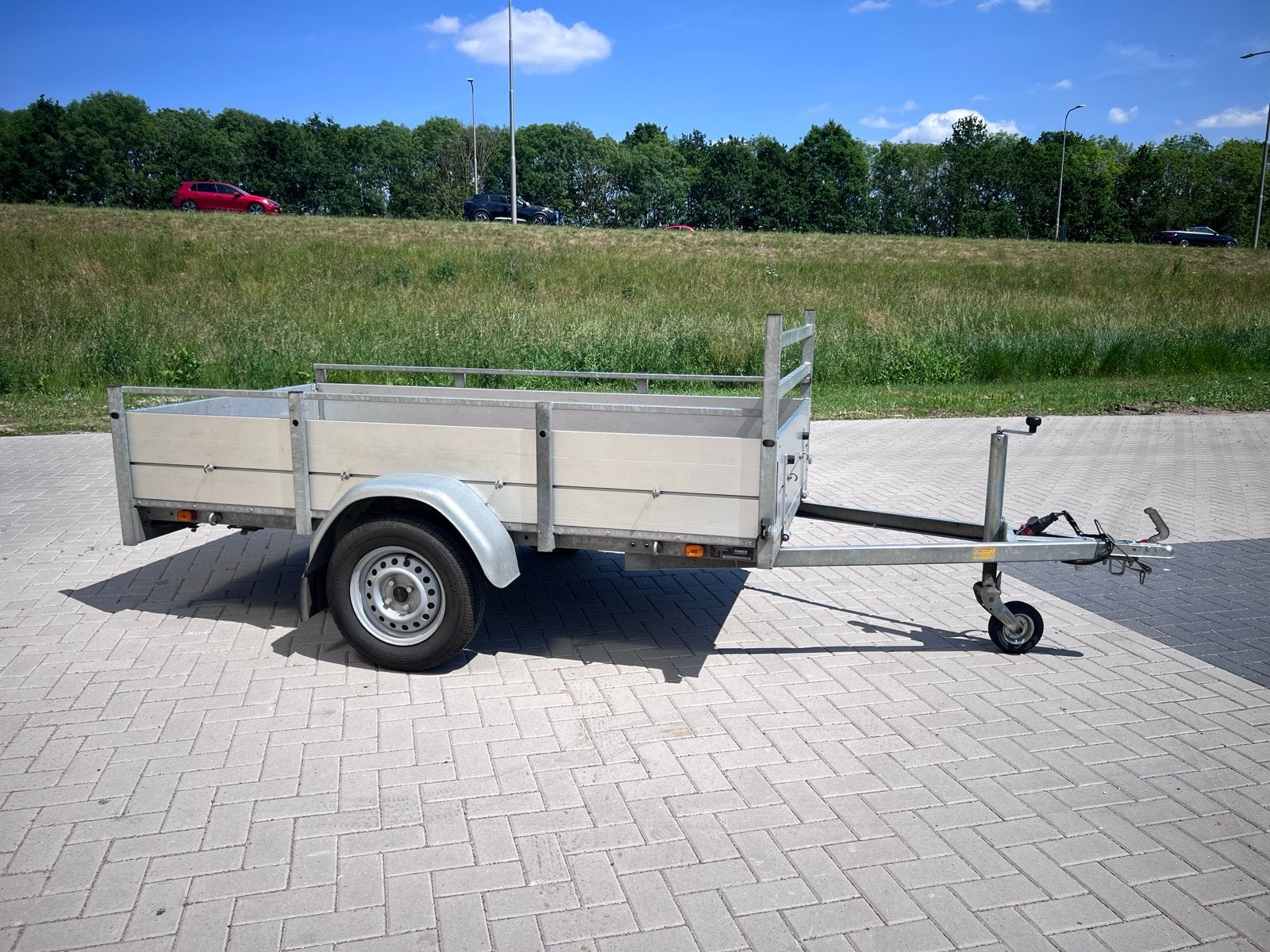 Sterke  degelijke Anssems BSX 750 Enkelasser - 250x130, Ophalen, Zo goed als nieuw