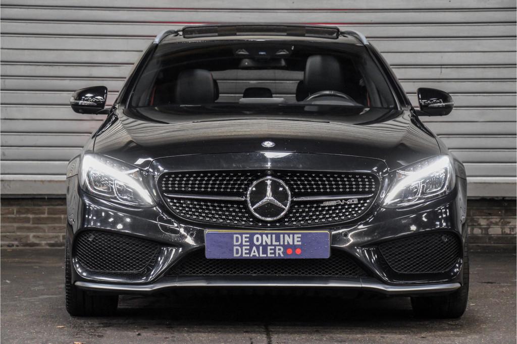 Mercedes-Benz C-Klasse Estate 450 AMG 368PK |Pano|Memory|Sto, Auto's, Mercedes-Benz, Euro 6, 368 pk, Vierwielaandrijving, Automatische klimaatregeling