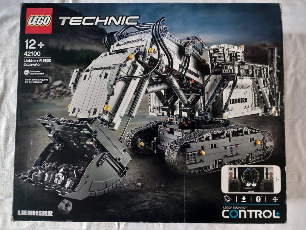 Lego Technic 42100 Liebherr R 9800 in onderdelen, als nieuw!, Inclusief instructies, Lego, Ophalen of Verzenden, Zo goed als nieuw
