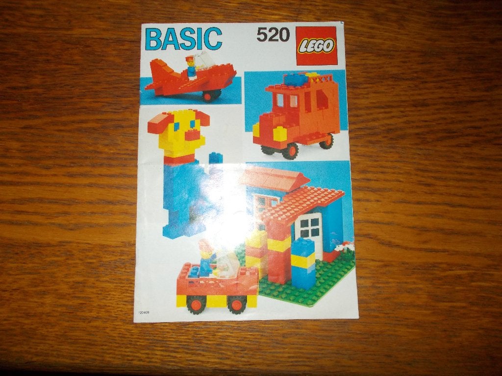 lego nr 520 bouwboekje basic, Ophalen of Verzenden, Gebruikt, Lego