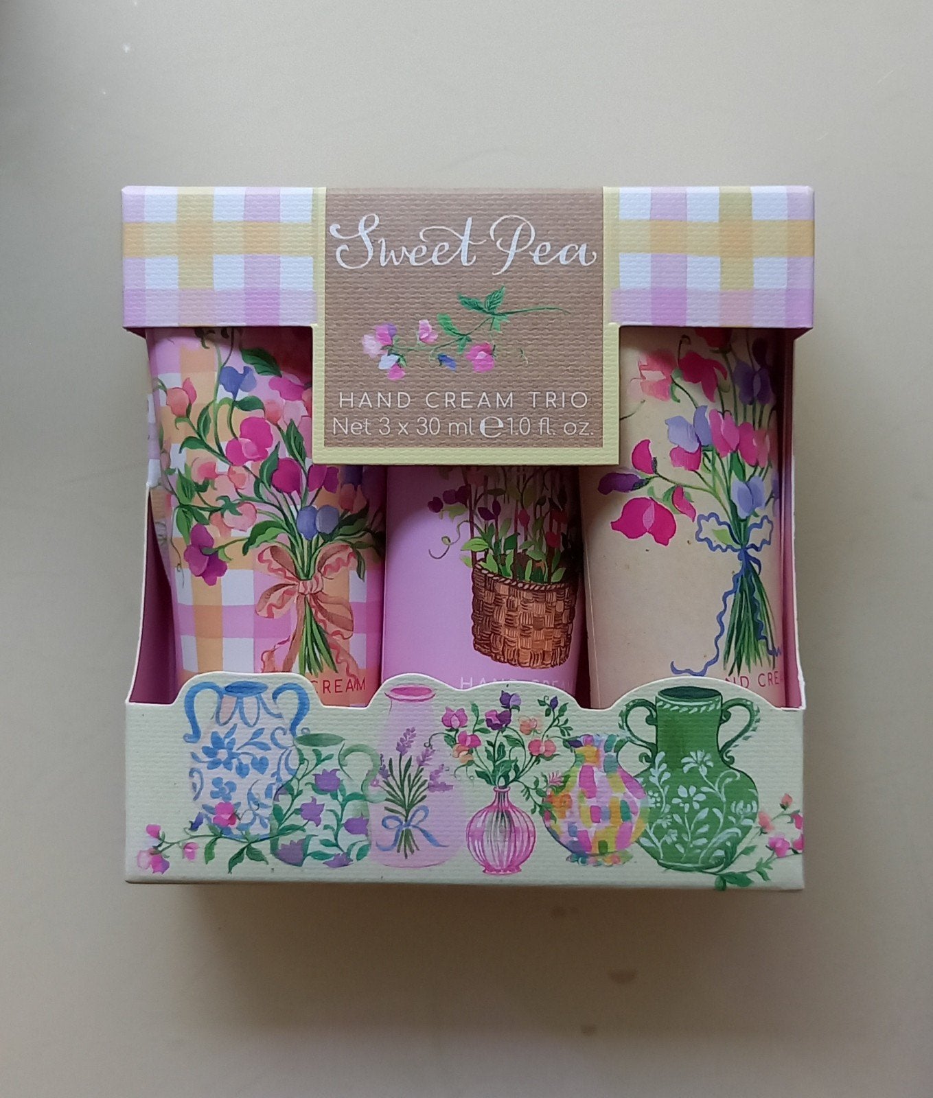 Handcreme trio Sweet Pea, Ophalen of Verzenden, Nieuw