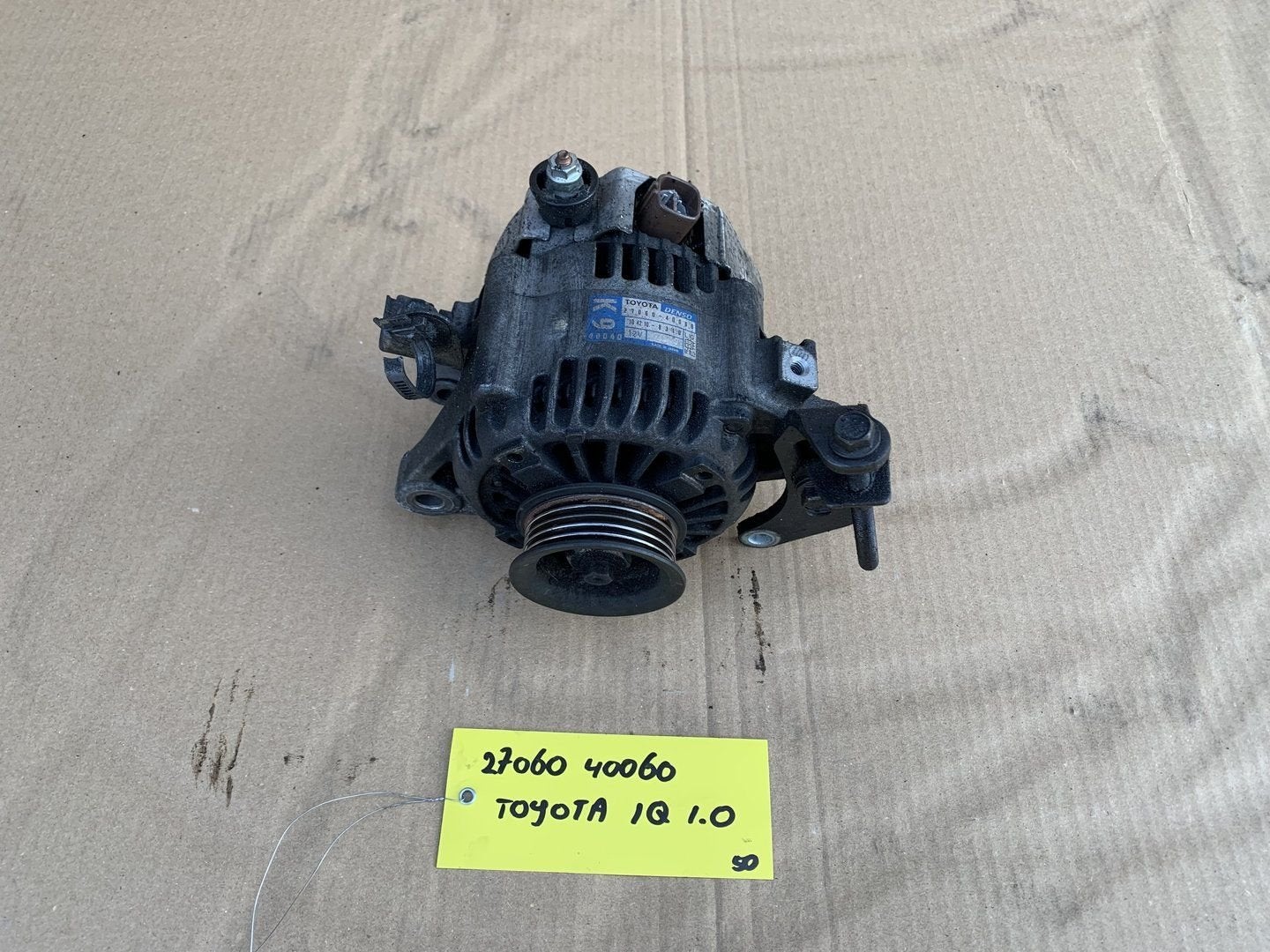dynamo toyota IQ 1.0 2008 tot 2015 2706040060 alternator, Gebruikt, -, -, Ophalen of Verzenden
