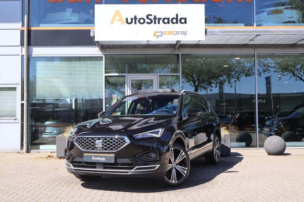 Seat Tarraco 1.5 Business Intense TSI 150pk | Pano | Stoelve, Stof, 4 cilinders, Zwart, Origineel Nederlands