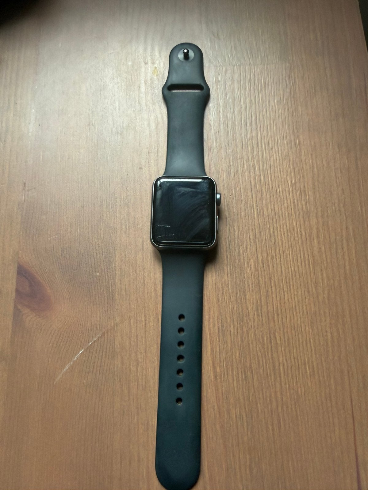 Apple Watch Series 3, 42mm, Space Gray, Sieraden, Tassen en Uiterlijk, Smartwatches, Gebruikt, Zwart, IOS, Ophalen of Verzenden