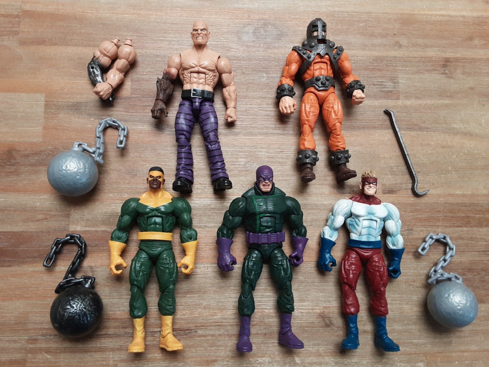 Marvel Legends Wrecking Crew actiefiguren set, Ophalen of Verzenden, Zo goed als nieuw
