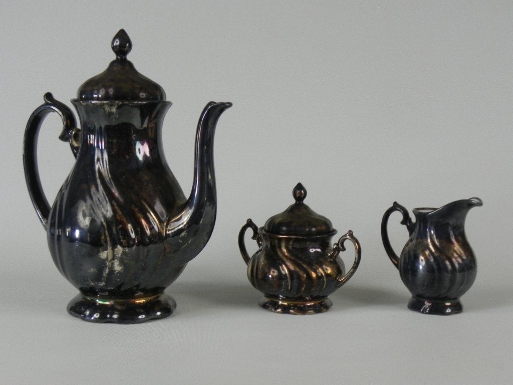 3 delig vintage koffieservies Rudolf Wächter Bavaria, Ophalen of Verzenden