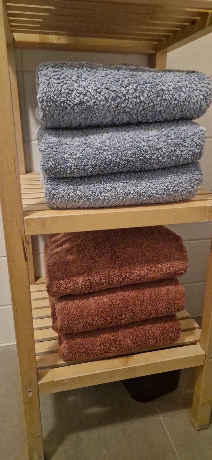 Hema Hotel Handdoeken Groot ongebruikt, Huis en Inrichting, Badkamer | Badtextiel en Accessoires, Blauw, Overige merken, Handdoek