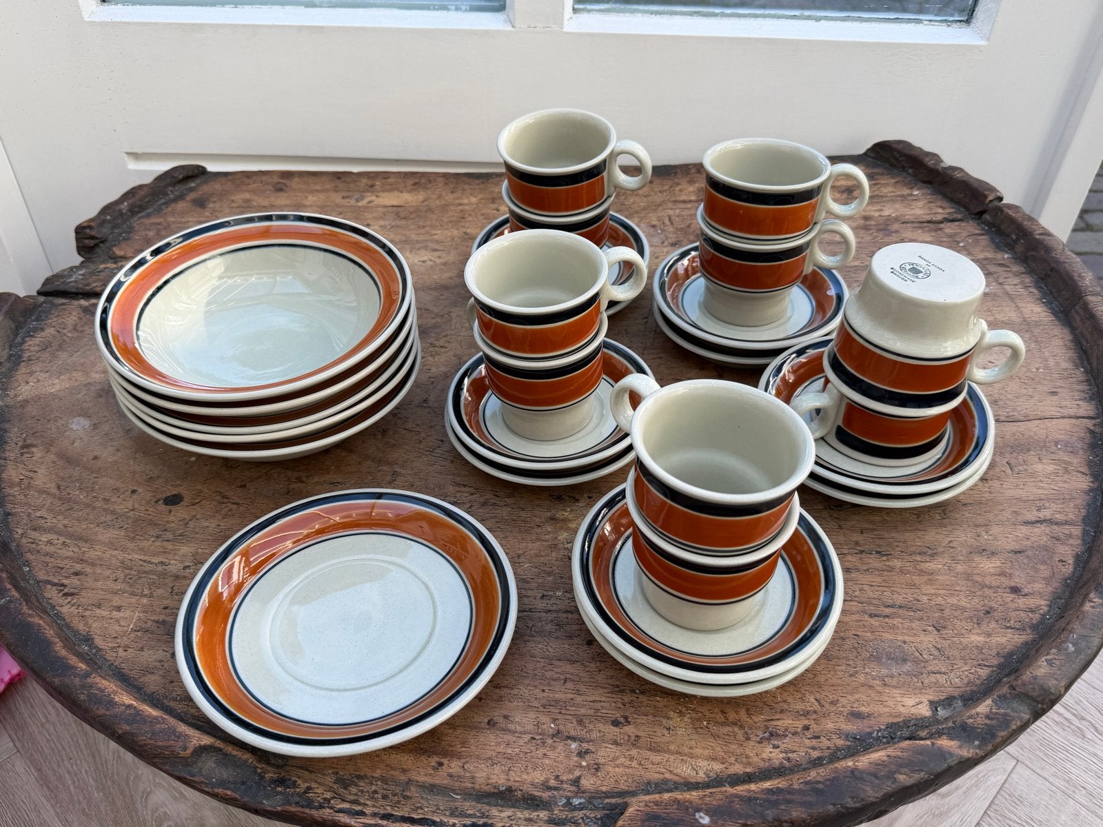 Vintage Höganäs Keramik Randa Banda servies, Ophalen of Verzenden