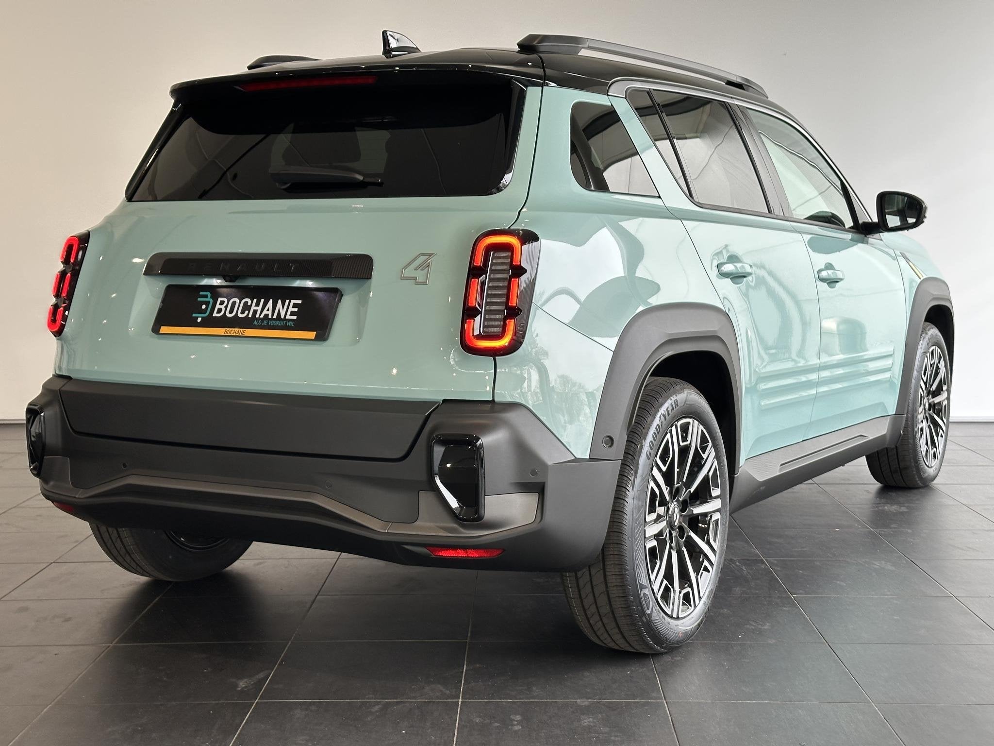 Renault 4 comfort range iconic 52 kWh | DEMO | PACK ADVANCED, 150 pk, Leder en Stof, 409 km, SUV of Terreinwagen