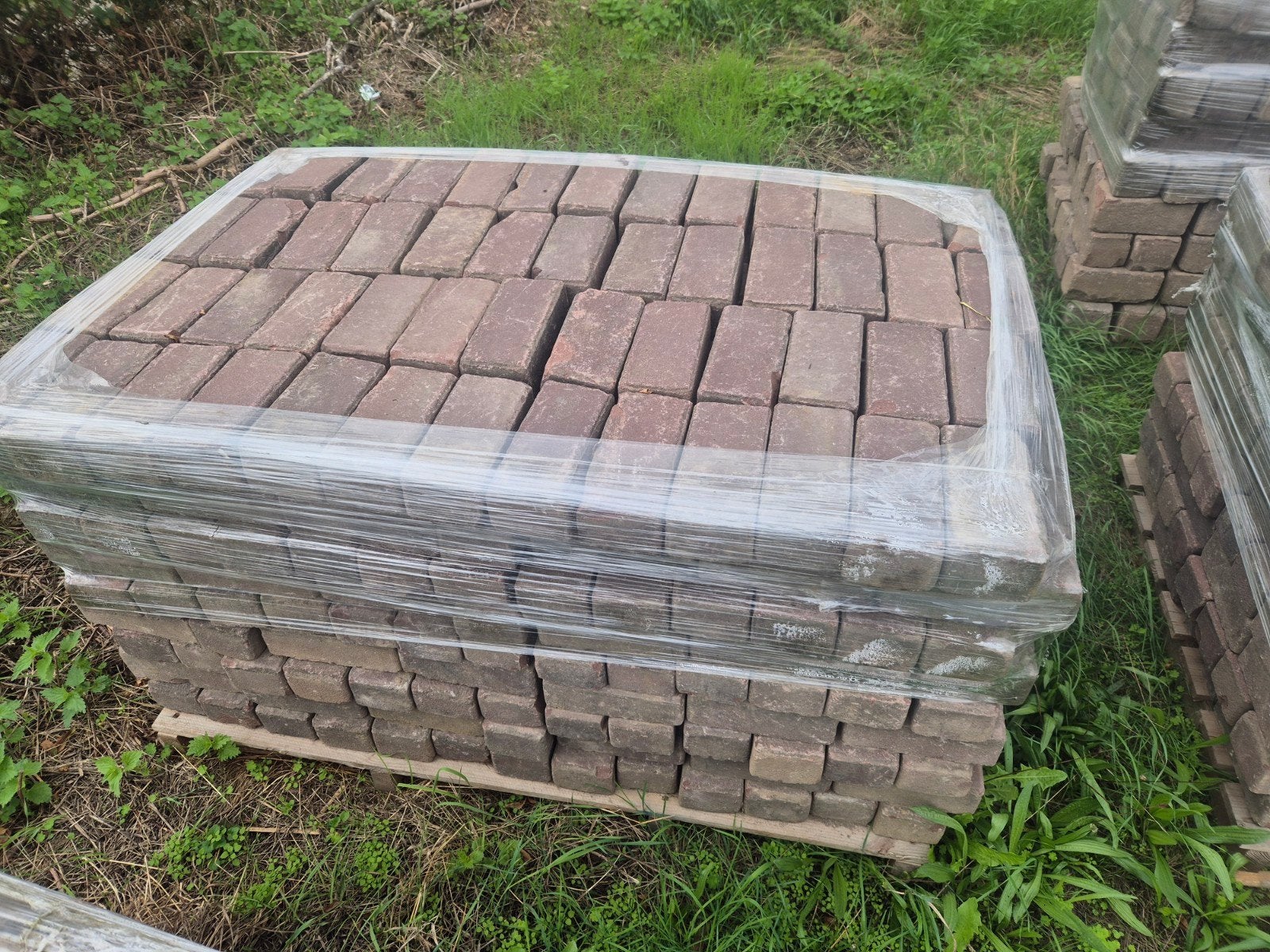 gebakken klinkers, Ophalen, Beton, Klinkers