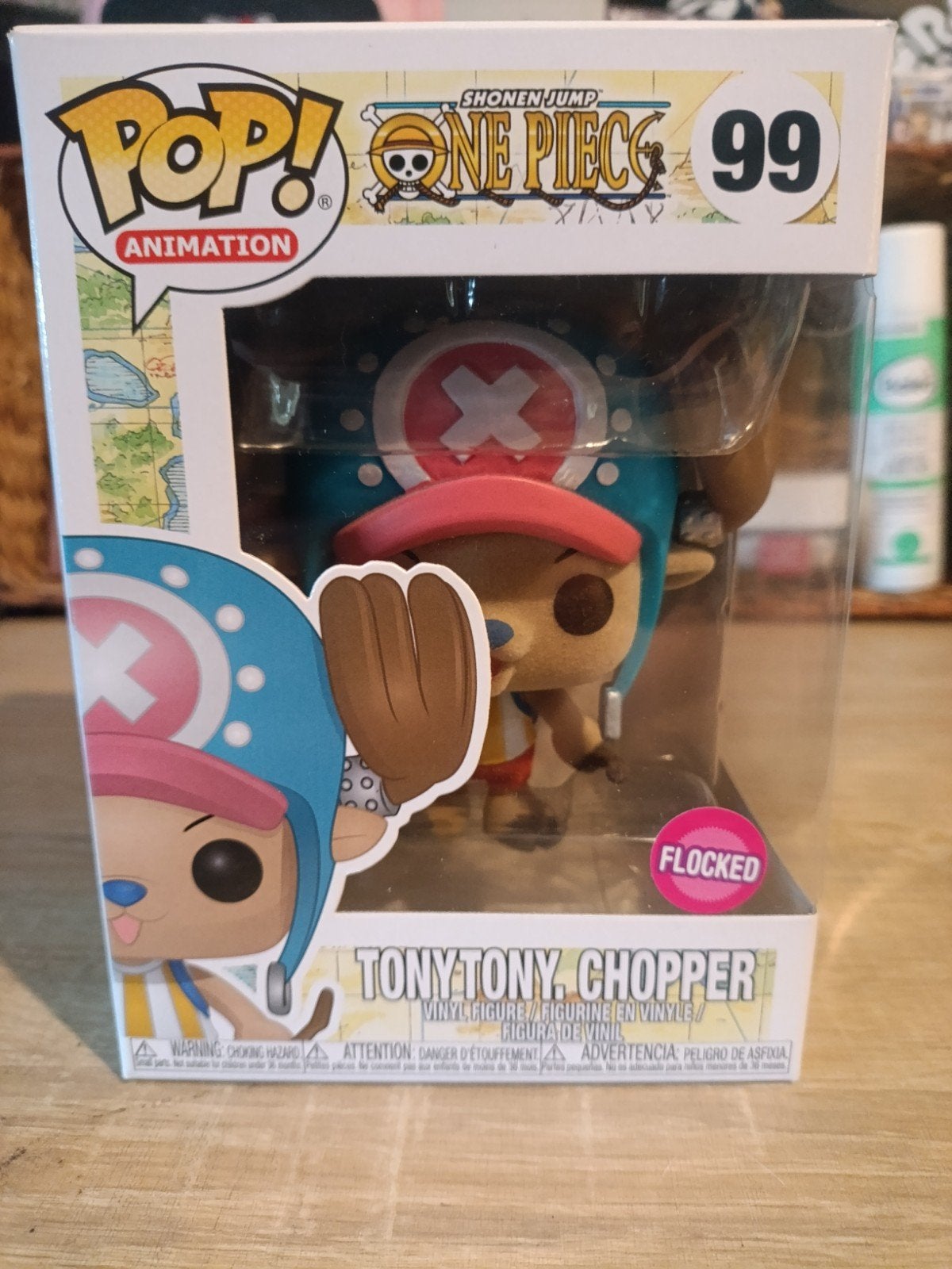 Funko Pop! Tony Tony Chopper #99 Flocked One Piece, Ophalen of Verzenden, Nieuw