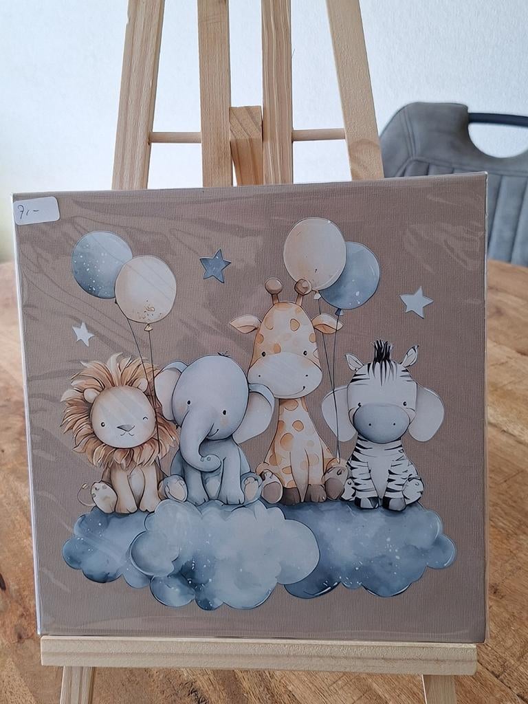 canvas schilderij, Minder dan 50 cm, Ophalen of Verzenden, Zo goed als nieuw, Schilderij