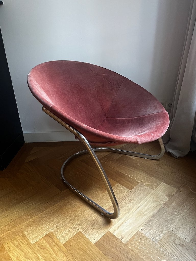 Ballonstoelen / Balloon Chair, Ophalen of Verzenden, Zo goed als nieuw, Rood, Eén