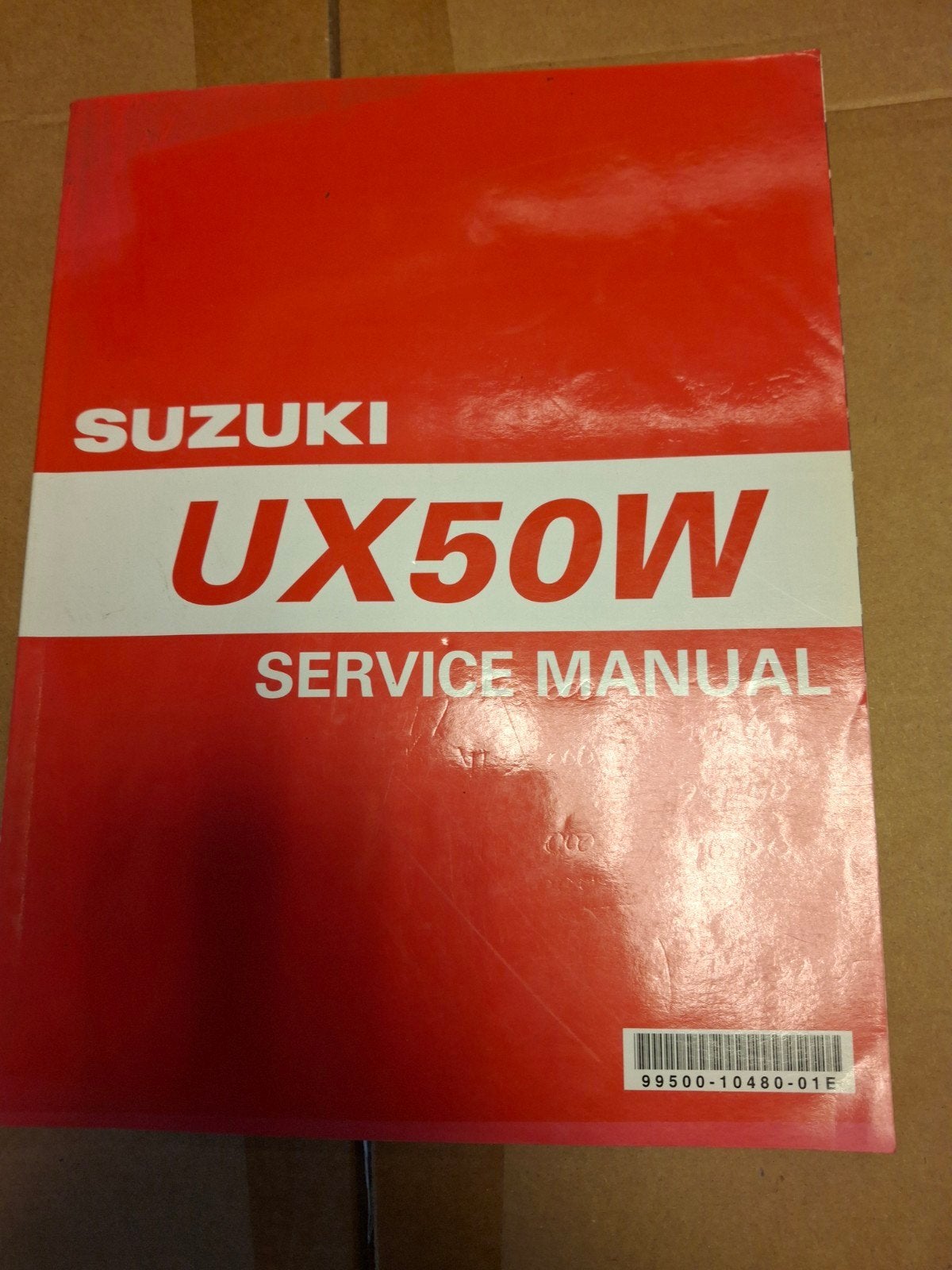 Suzuki UX50W Service Manual - Origineel uit 1999, Ophalen of Verzenden