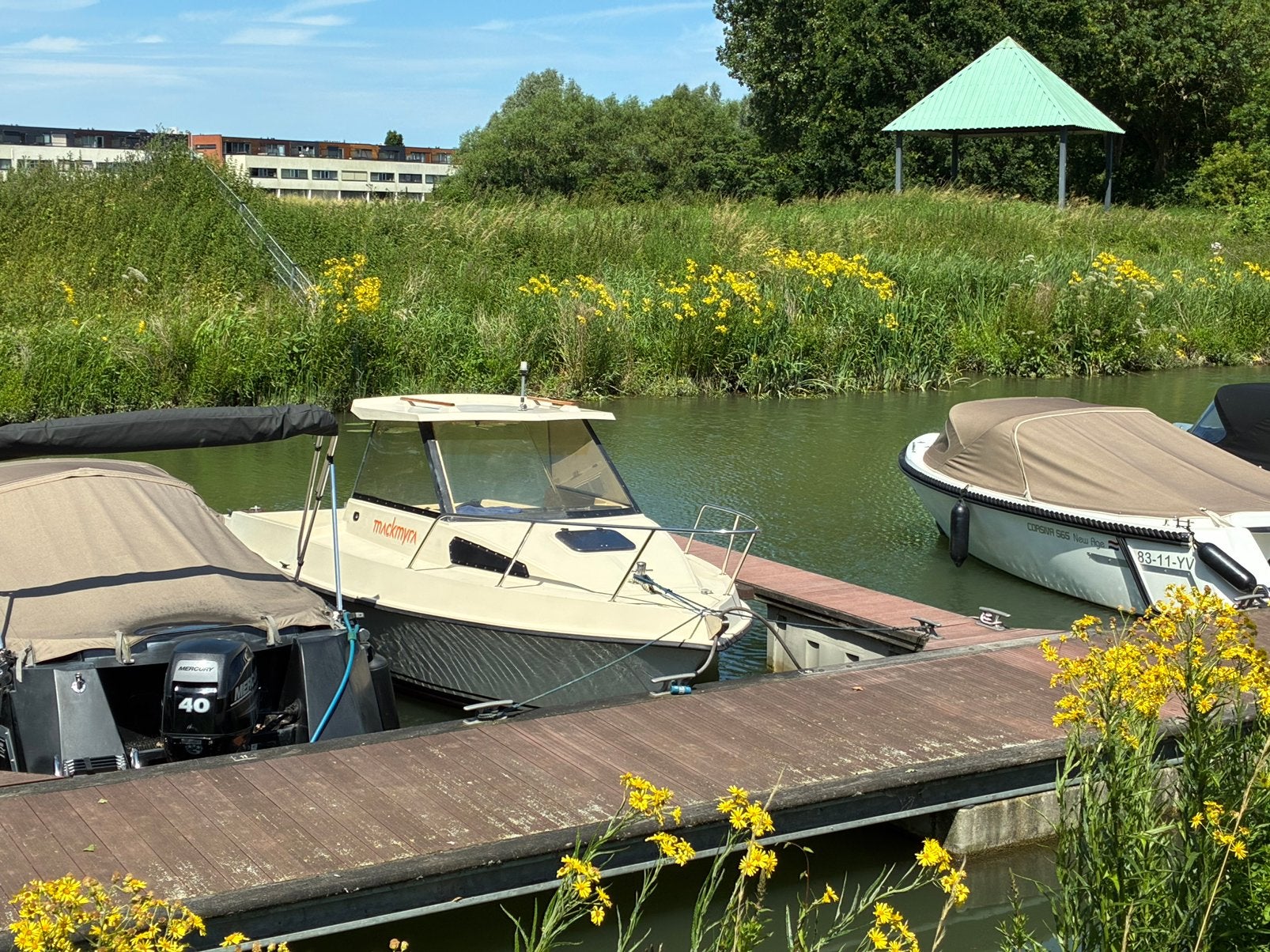 Kajuit visboot – Ocqueteau 540, zuinig, compact, diesel, Ophalen, Gebruikt, Met afstandsbediening, Binnenboordmotor