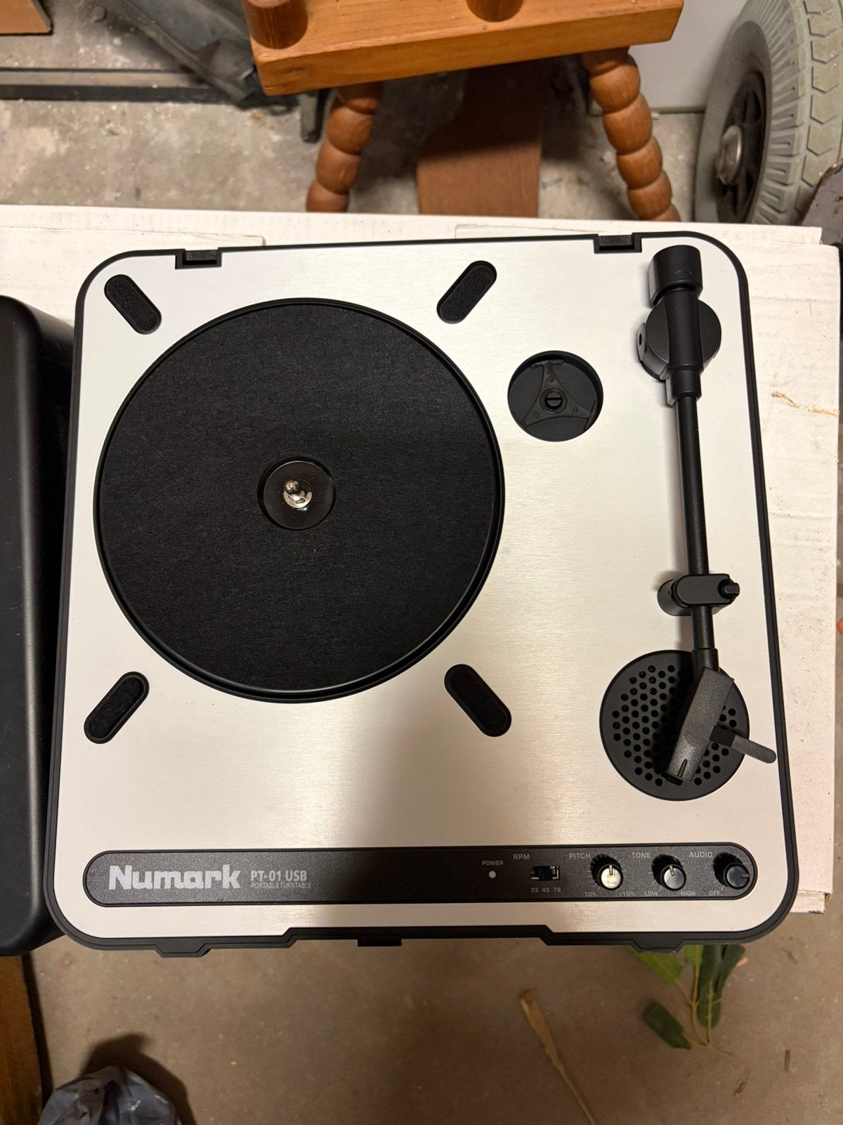Numark platenspeler portable, Pitch-regelaar, Zo goed als nieuw, Platenspeler, Ophalen