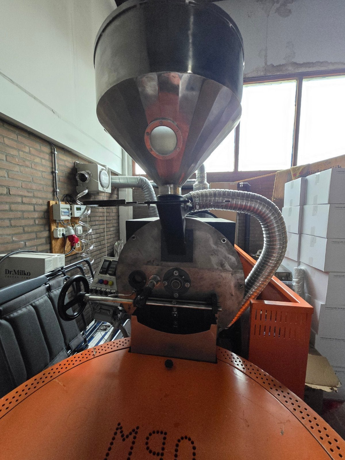 Kans! Professionele koffiebrander 15 kg, Ophalen