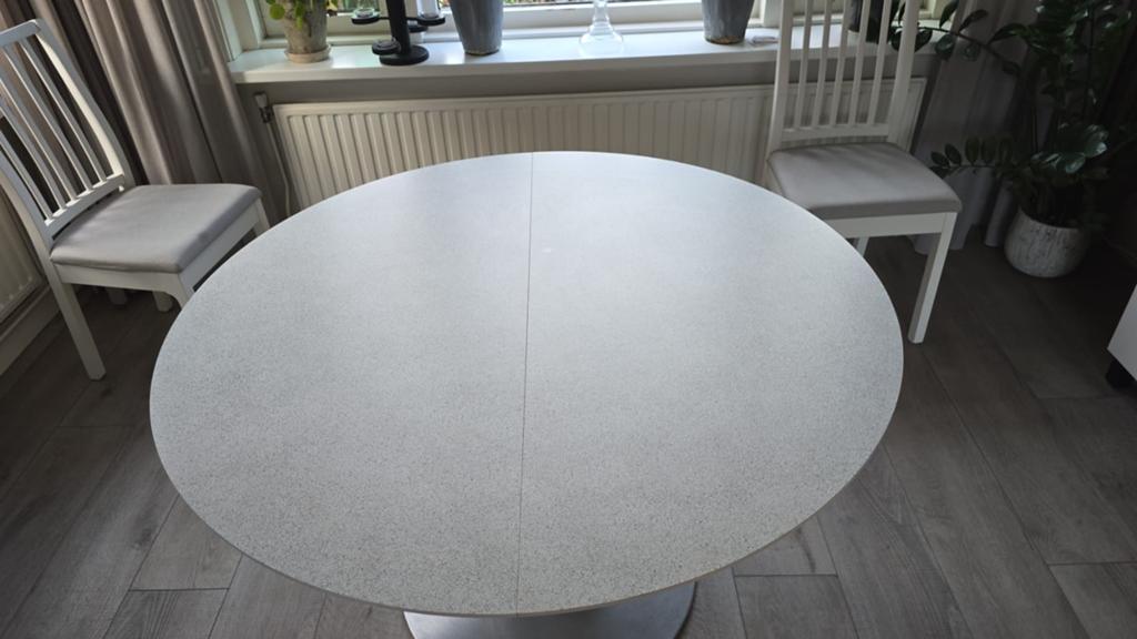 Arco Balance tafel - Arnold Merckx - met inzetblad, Ophalen, Gebruikt, 100 tot 150 cm, Overige materialen