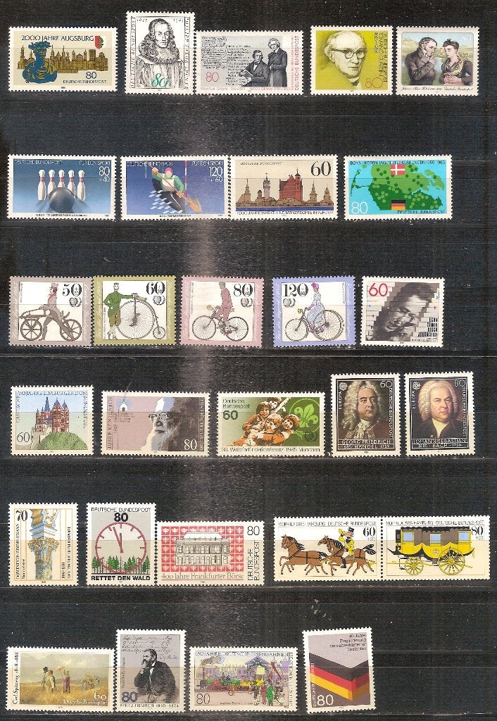 BRD jaargang 1985 postfris, Ophalen of Verzenden, Buitenland
