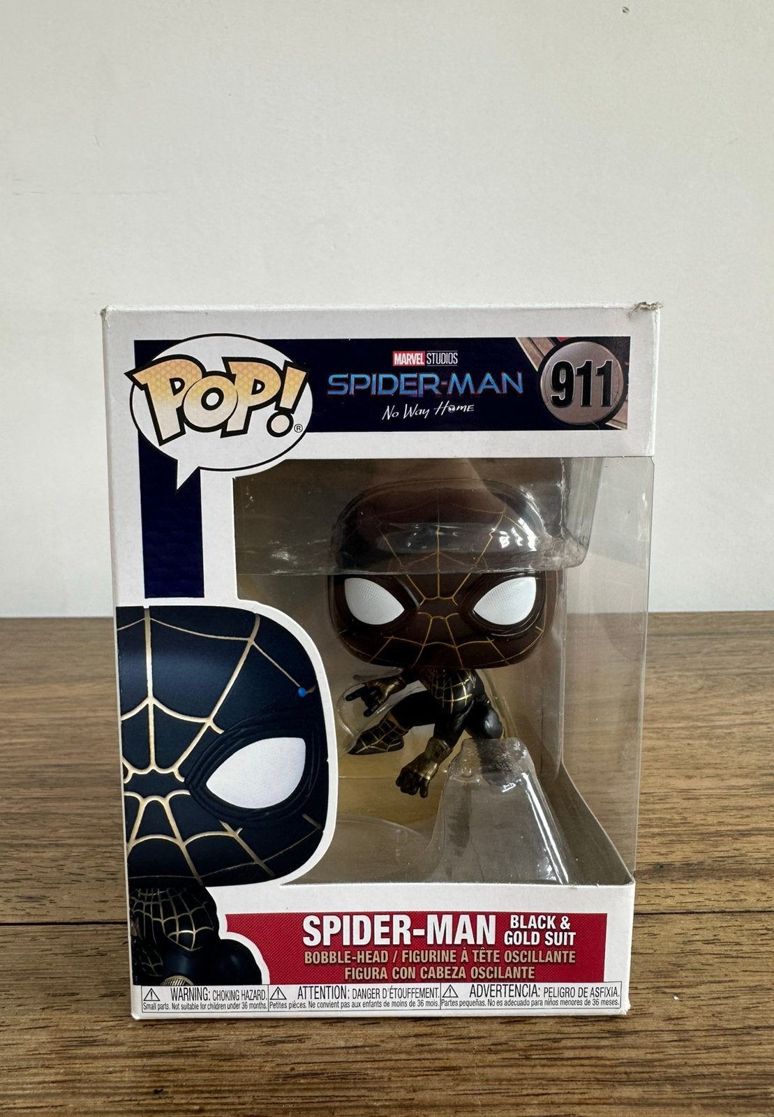 Funko POP!   911 spider-man black & gold suit, Ophalen, Nieuw