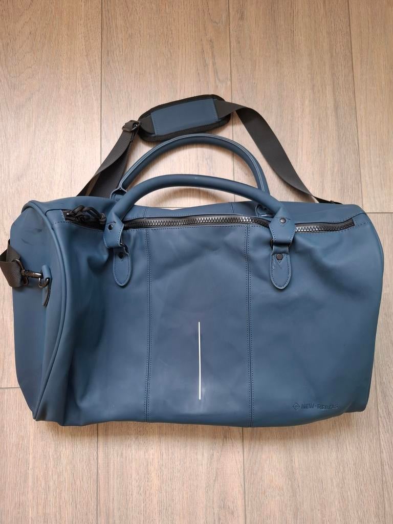 New Rebels weekendtas blauw, 40 tot 60 cm, 30 cm of meer, Blauw, Minder dan 35 cm