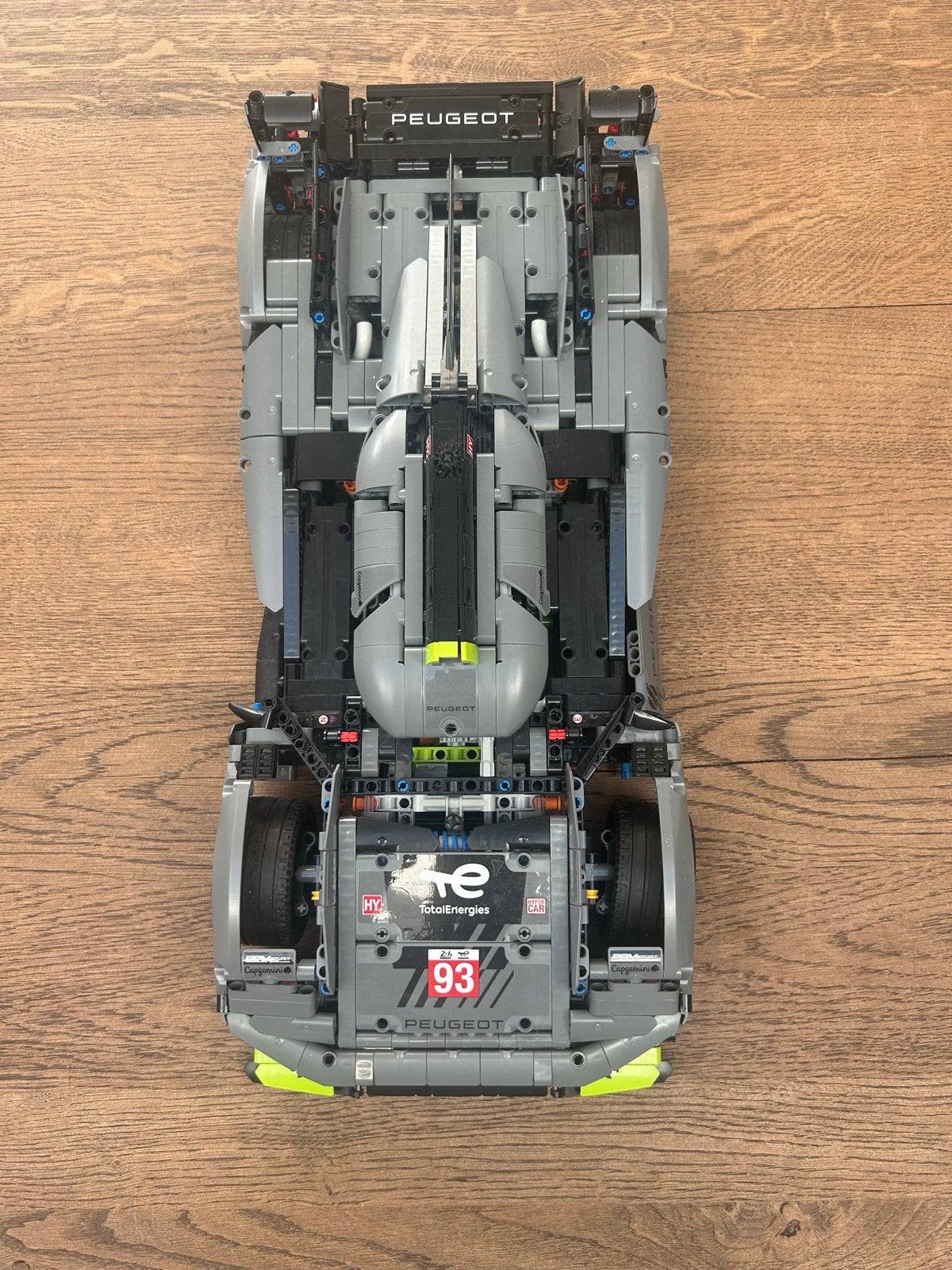 LEGO Technic Peugeot 9X8 24H Le Mans Hybrid Hypercar, Ophalen of Verzenden, Zo goed als nieuw, Overige merken
