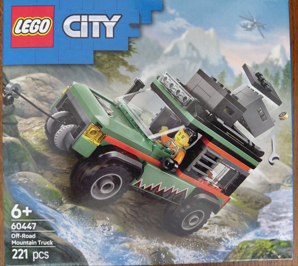 Lego City 60447 Off-Road Mountain Truck (6+) NIEUW!, Kinderen en Baby's, Speelgoed | Duplo en Lego, Verzenden