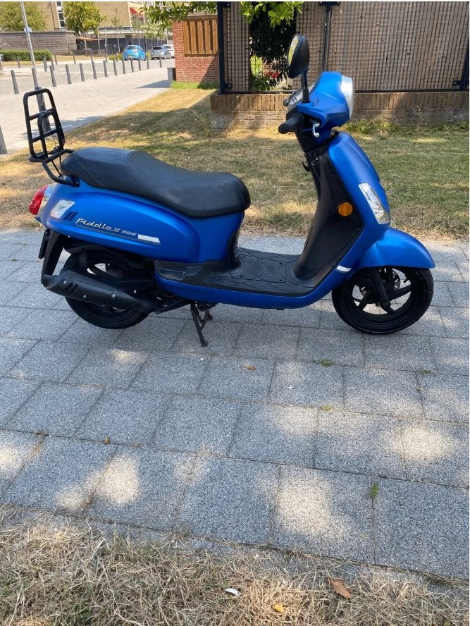 SYM Fiddle 2 II 2022 – 25km Scooter Top Staat bagagerek, Ophalen, 49 cc, Zo goed als nieuw, Benzine