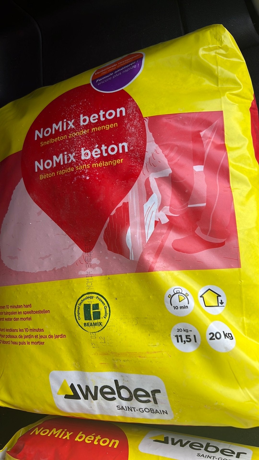 Beton mortel, Tuin en Terras, Ophalen