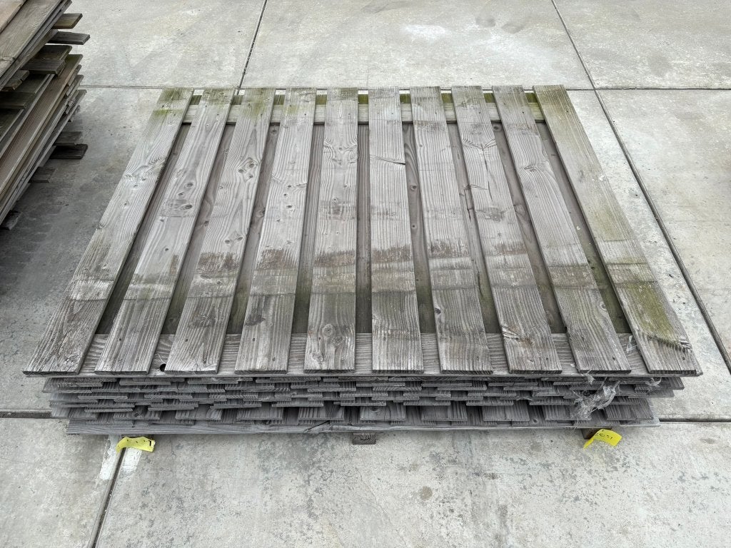 6 Schuttingdelen 150x180 cm complete partij van 499 voor 150, Tuin en Terras, Schuttingen, Ophalen, 1 tot 2 meter, Minder dan 3 meter