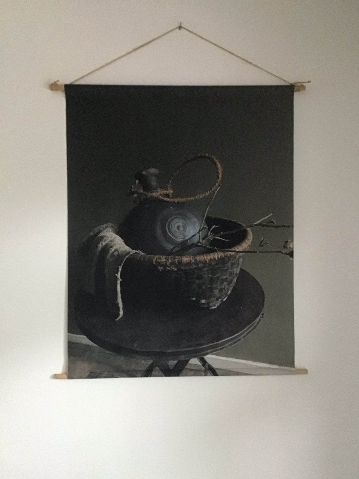 Wanddoek voor aan de muur, Ophalen, Zo goed als nieuw