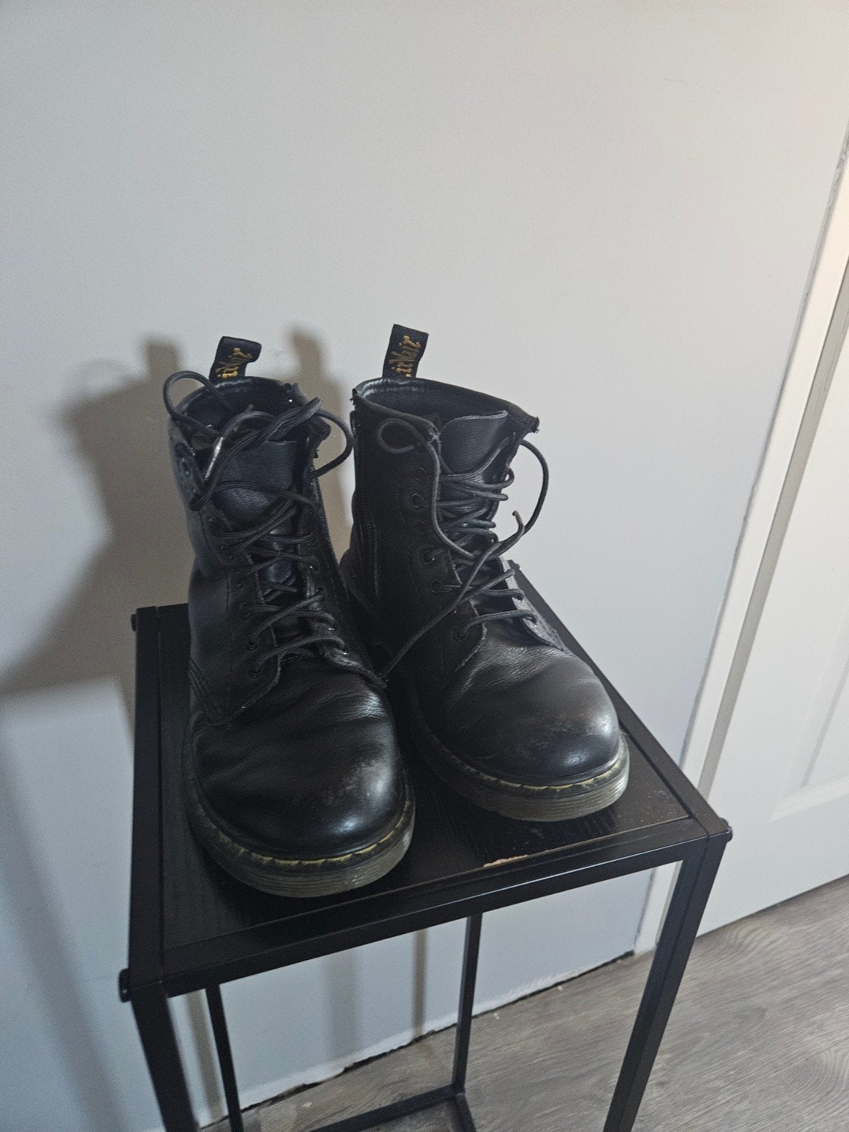 Dr Martens zwart mt 34, Dr. Martens, Gebruikt, Jongen of Meisje, Schoenen